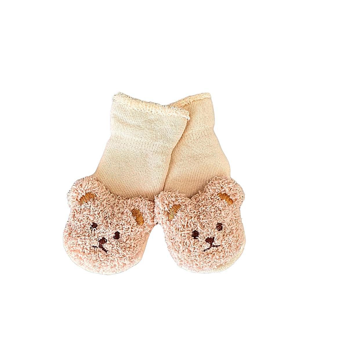 Fuzzy Bear Socks