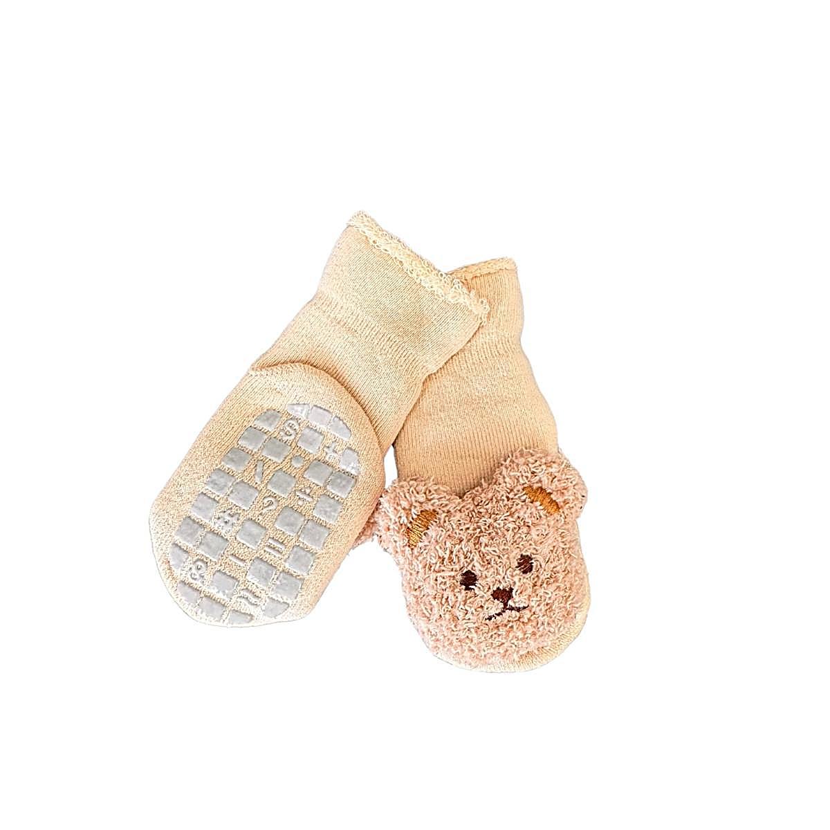 Fuzzy Bear Socks